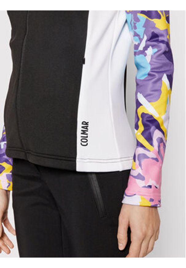 Colmar Bluza techniczna Monface 9324 9UE Czarny Regular Fit. Kolor: czarny. Materiał: syntetyk