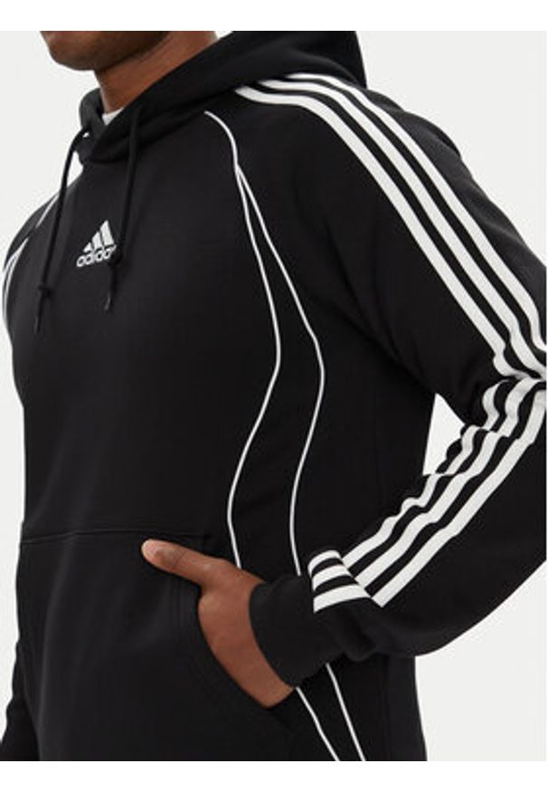 Adidas - adidas Bluza adicolor Teamgeist JY6394 Czarny Regular Fit. Kolor: czarny. Materiał: syntetyk