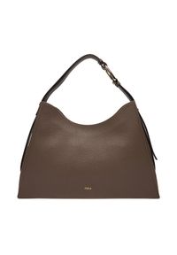 Furla Torebka Nuvola L Hobo WB01246 HSF000 CN 2566S 1007 Brązowy. Kolor: brązowy. Materiał: skórzane