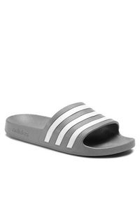 Adidas - adidas Klapki adilette Aqua F35538 Szary. Kolor: szary