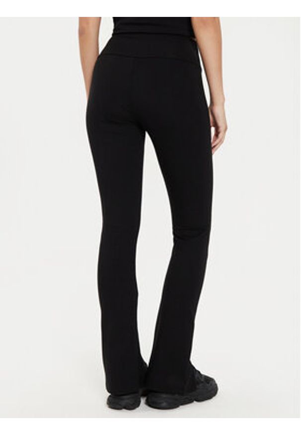 EA7 Emporio Armani Legginsy 6DTP73 TJQFZ 1200 Czarny Slim Fit. Kolor: czarny. Materiał: bawełna