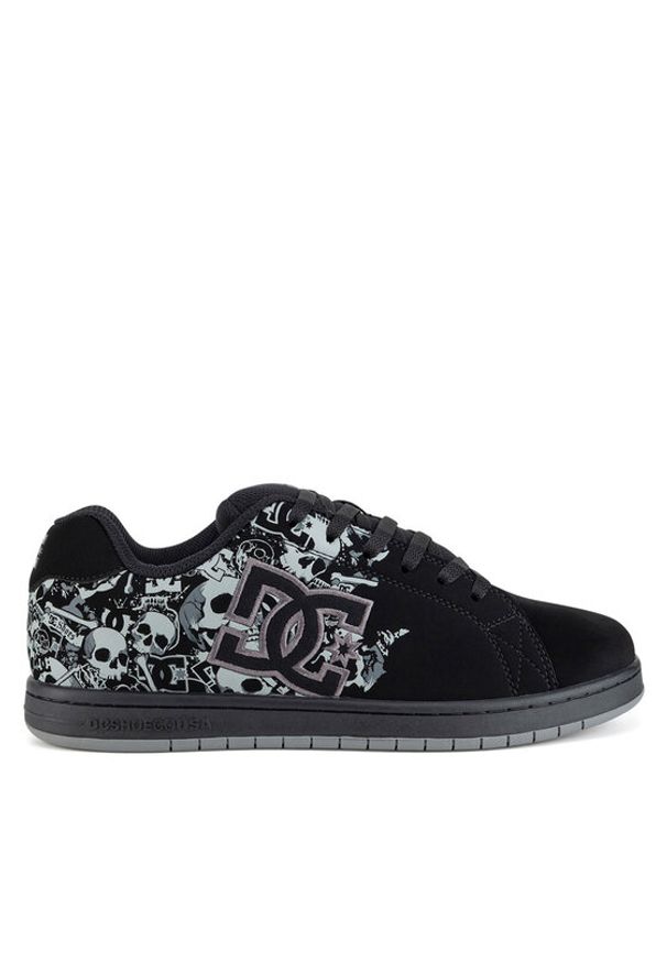 DC Sneakersy CEO-GAVELER ADYS100536-BDP Czarny. Kolor: czarny. Materiał: skóra