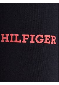 TOMMY HILFIGER - Tommy Hilfiger Legginsy Monotype KG0KG07880 M Granatowy Slim Fit. Kolor: niebieski. Materiał: bawełna