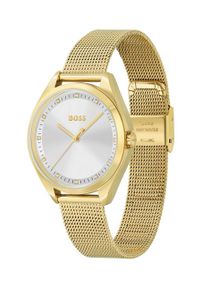 BOSS zegarek damski kolor złoty. Kolor: złoty. Materiał: materiał #3