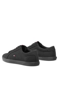 TOMMY HILFIGER - Tommy Hilfiger Tenisówki Harlow 1D FM0FM00596 Czarny. Kolor: czarny. Materiał: materiał #5