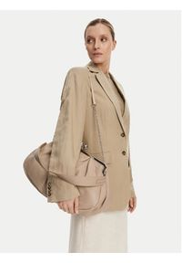 Weekend Max Mara Torebka Cubico 2515511024600 Brązowy. Kolor: brązowy. Materiał: skórzane