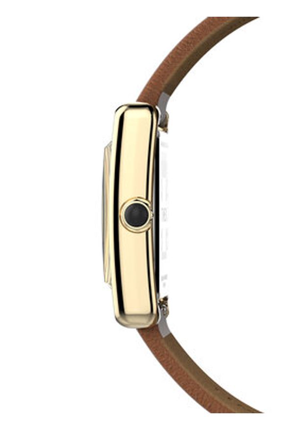 Timex Zegarek Hailey TW2W63900 Brązowy. Kolor: brązowy