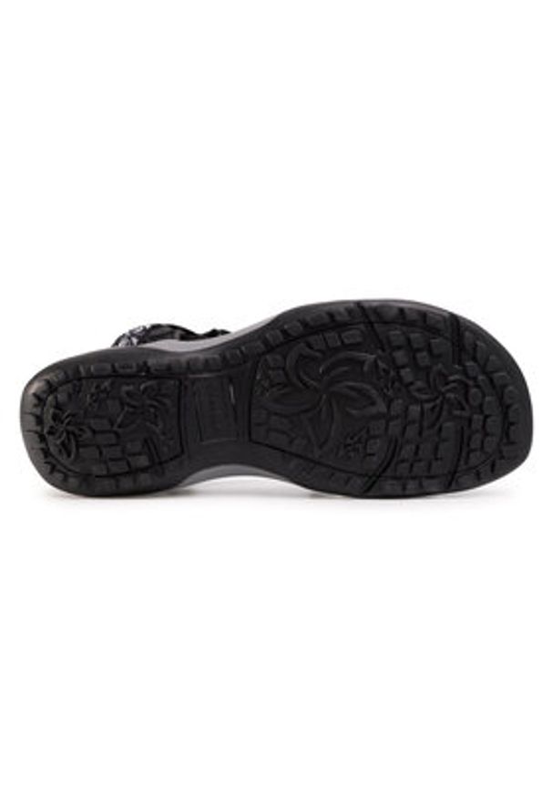 skechers - Skechers Sandały Reggae Slim 40955/BLK Czarny. Kolor: czarny. Materiał: skóra