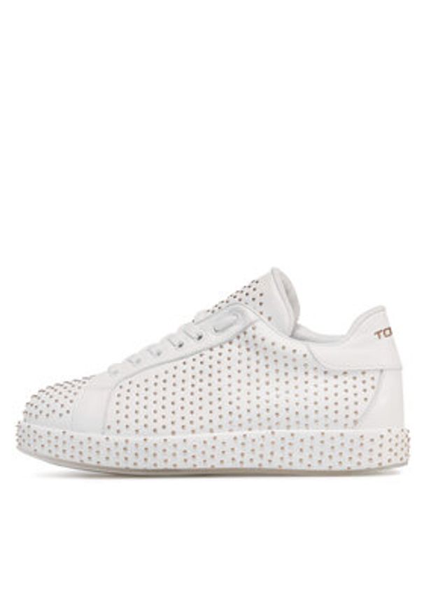Togoshi Sneakersy TG-23-05-000281 Biały. Kolor: biały. Materiał: skóra