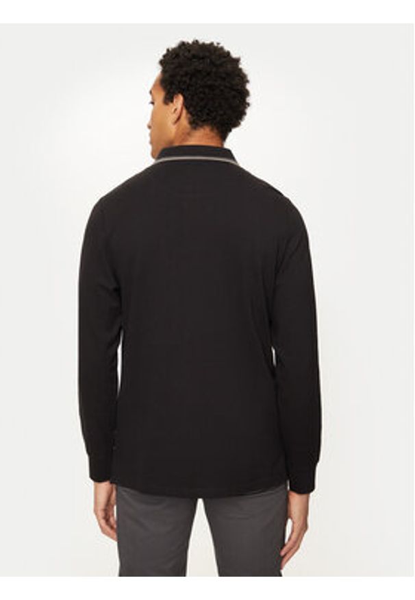 U.S. Polo Assn. Polo MUP2255 Czarny Regular Fit. Typ kołnierza: polo. Kolor: czarny. Materiał: bawełna
