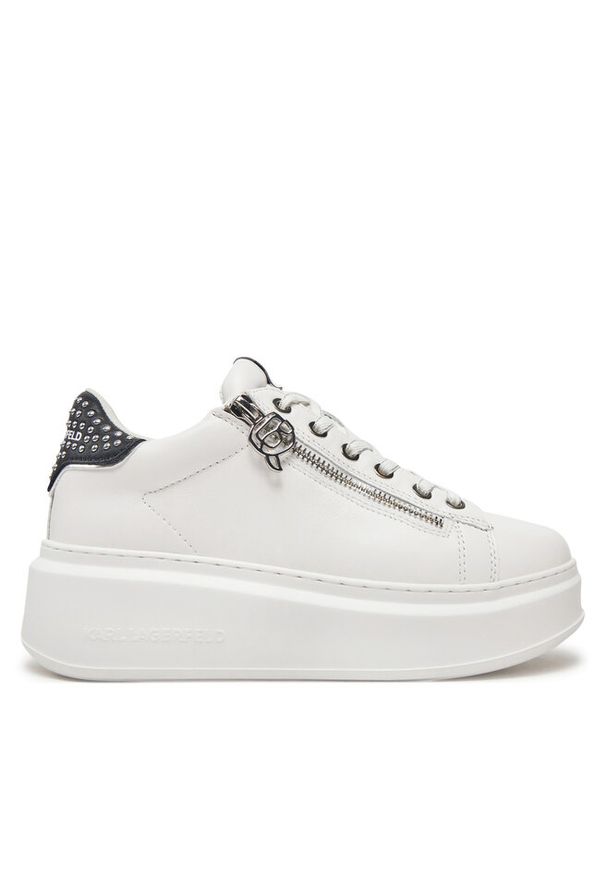 Karl Lagerfeld - Sneakersy KARL LAGERFELD. Kolor: biały