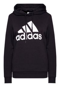 Adidas - adidas Bluza W Bl Fl Hd GL0653 Czarny Regular Fit. Kolor: czarny. Materiał: bawełna #3