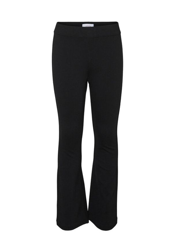 Vero Moda Girl Spodnie dresowe Kamma 10273007 Czarny Regular Fit. Kolor: czarny. Materiał: dresówka, syntetyk
