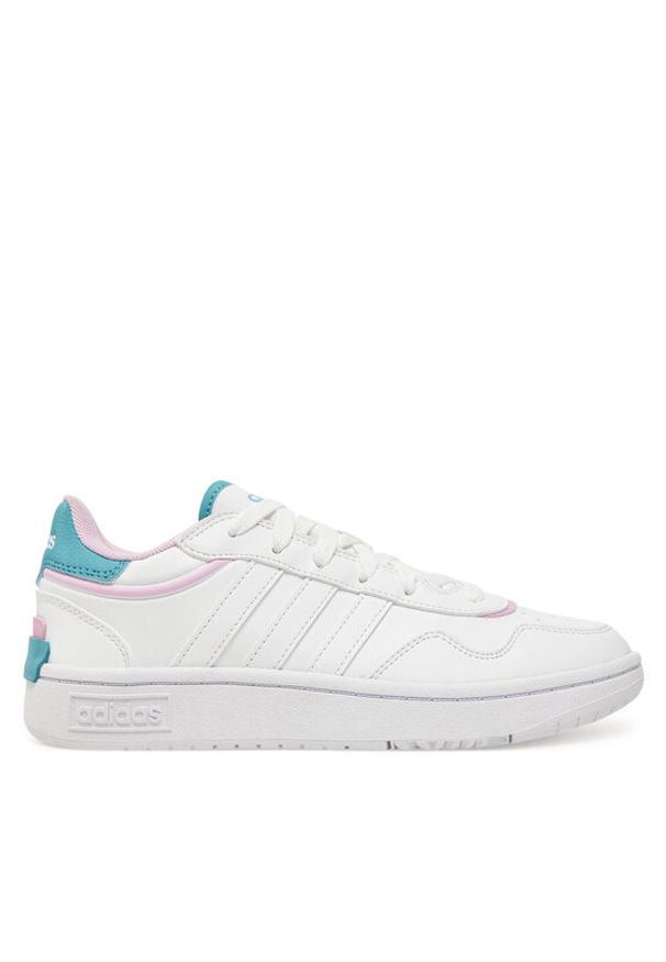 Adidas - adidas Buty do koszykówki Hoops 3.0 SE JI3452 Biały. Kolor: biały. Materiał: skóra. Sport: koszykówka