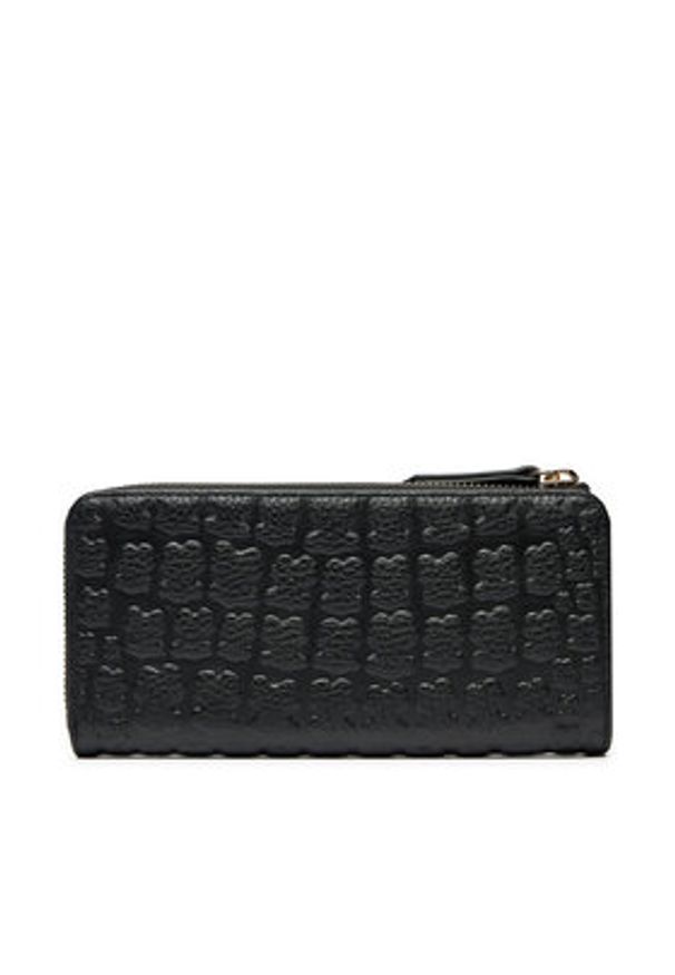 Tous - TOUS Portfel Kiara Sherton 2000986851 Czarny. Kolor: czarny. Materiał: skóra