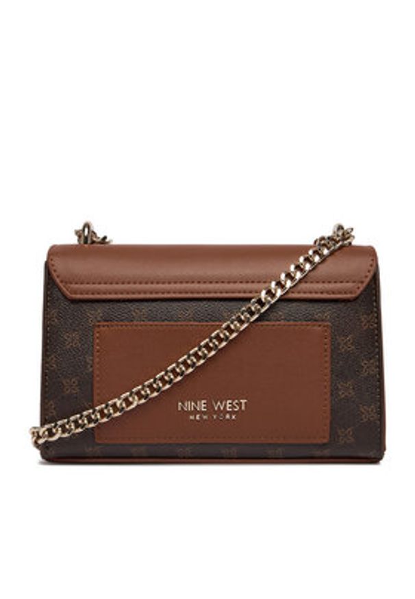 Nine West Torebka CEO-Nyxa-KY219 Brązowy. Kolor: brązowy