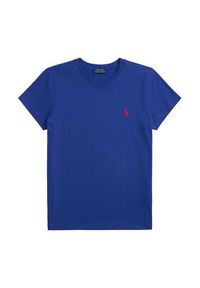 Polo Ralph Lauren T-Shirt 211B14605007 Niebieski Classic Fit. Typ kołnierza: polo. Kolor: niebieski. Materiał: bawełna #5