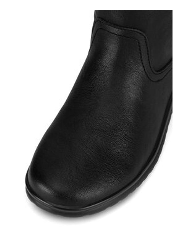 Go Soft Botki WS2P267-04 Czarny. Kolor: czarny. Materiał: materiał