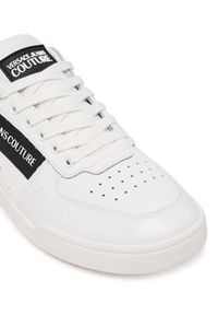 Versace Jeans Couture Sneakersy 80YA3SD4 Biały. Kolor: biały. Materiał: skóra #4