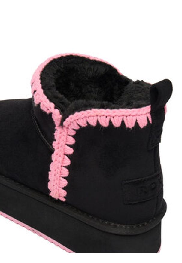 Roxy Śniegowce CEO-HY9988-3 Czarny. Kolor: czarny. Materiał: materiał