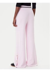 Liu Jo Sport Spodnie dzianinowe TF5252 MS59L Różowy Relaxed Fit. Kolor: różowy. Materiał: syntetyk. Styl: sportowy #7