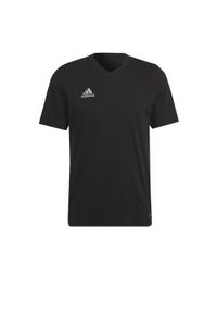 Adidas - Koszulka piłkarska męska adidas Entrada 22 Tee. Kolor: czarny. Sport: piłka nożna #1
