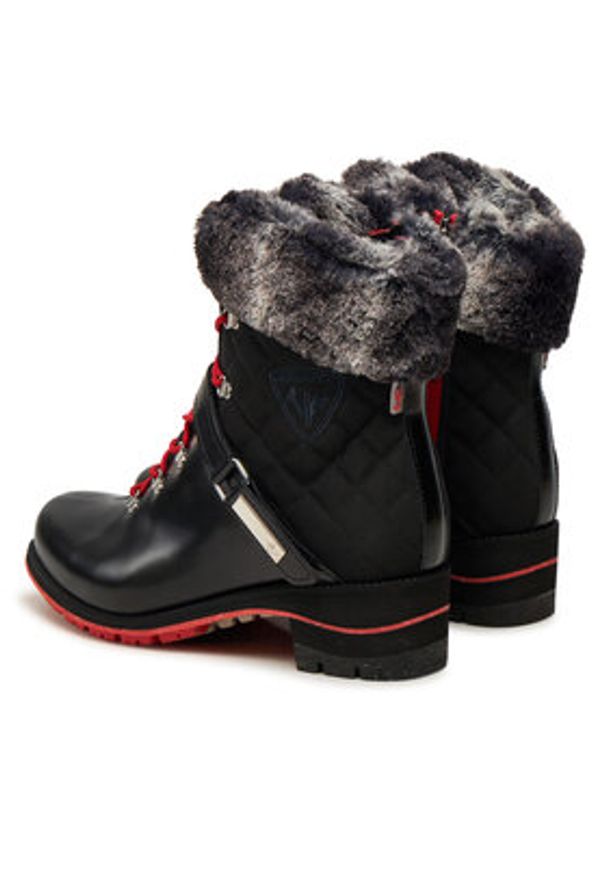 Rossignol Botki 1907 Megeve 2.0 RNMW500 Czarny. Kolor: czarny. Materiał: skóra