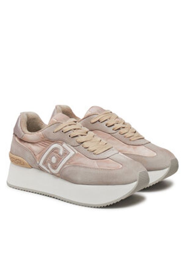 Liu Jo Sneakersy Dreamy 02 BA5035 PX003 Różowy. Kolor: różowy. Materiał: skóra, zamsz