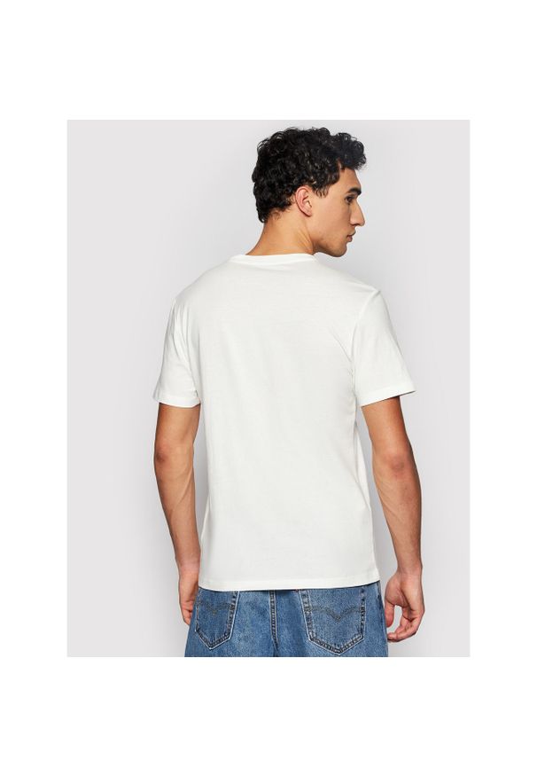 Lee - MĘSKI T-SHIRT LEE WOBBLY LOGO TEE ECRU L65QAINQ 112116129