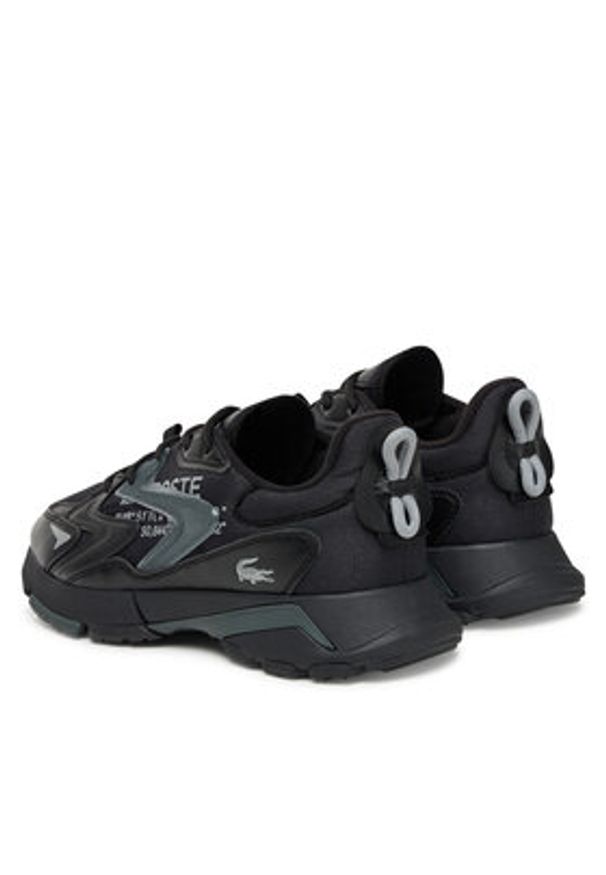 Lacoste Sneakersy L003 Neo Tech 7-50SMA0202 Czarny. Kolor: czarny. Materiał: materiał