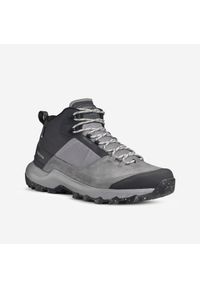 quechua - Buty turystyczne męskie Quechua MH500 Mid wodoodporne. Kolor: szary. Materiał: kauczuk. Szerokość cholewki: normalna. Sport: outdoor, turystyka piesza