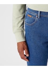 Wrangler - WRANGLER TEXAS SLIM MĘSKIE SPODNIE JEANSOWE THE STONE RIDE W12SYI39U. Okazja: na spotkanie biznesowe. Styl: elegancki, biznesowy #5