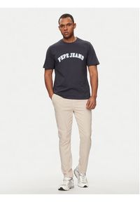 Pepe Jeans Spodnie dresowe Gymdigo Pull On Pant PM211692 Beżowy Regular Fit. Kolor: beżowy. Materiał: bawełna #2