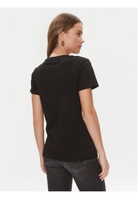 Guess T-Shirt W4RI25 K9RM1 Czarny Regular Fit. Kolor: czarny. Materiał: bawełna