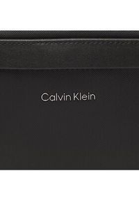Calvin Klein Saszetka nerka Ck Must Pique Waistbag K50K510268 Czarny. Kolor: czarny. Materiał: skóra