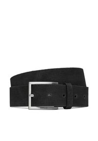 Hugo - HUGO Pasek Męski 50497455 Czarny. Kolor: czarny. Materiał: zamsz, skóra #1