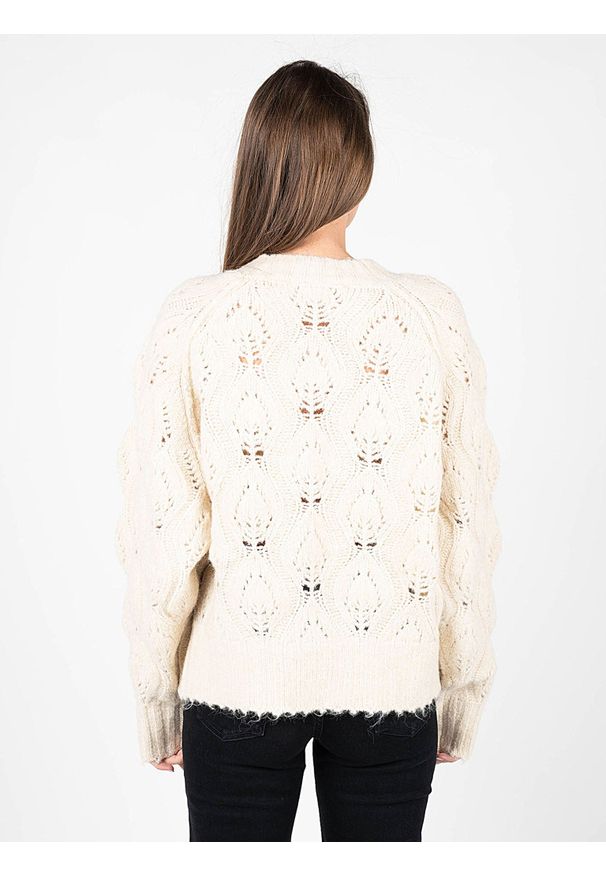 Silvian Heach Sweter "Oversize" | CVA22153MA | Kobieta | Beżowy. Kolor: beżowy. Materiał: elastan, akryl, wełna, poliester