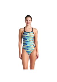 Strój Kąpielowy Arena Racing Stripe Swimsuit XCR. Kolor: czarny. Materiał: materiał