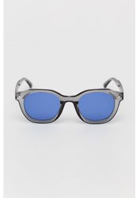 Only & Sons okulary przeciwsłoneczne męskie kolor granatowy. Kształt: owalne. Kolor: niebieski