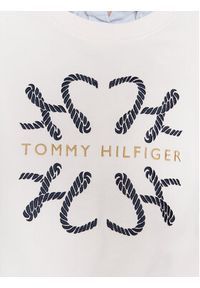TOMMY HILFIGER - Tommy Hilfiger Bluza WW0WW37793 Écru Regular Fit. Materiał: bawełna #4