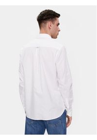 Calvin Klein Jeans Koszula Oxford J30J325027 Biały Slim Fit. Kolor: biały. Materiał: bawełna