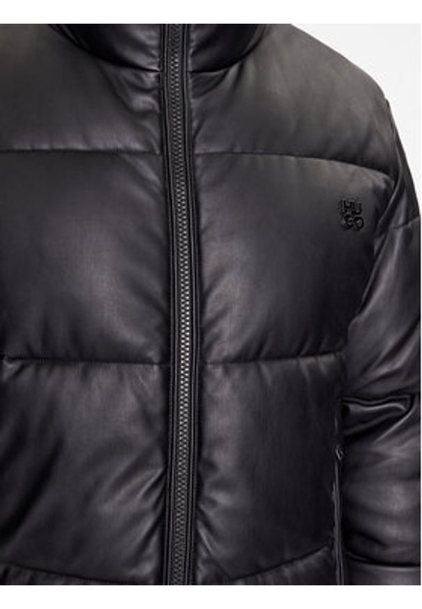 Hugo - HUGO Kurtka zimowa 50496246 Czarny Regular Fit. Kolor: czarny. Materiał: syntetyk. Sezon: zima
