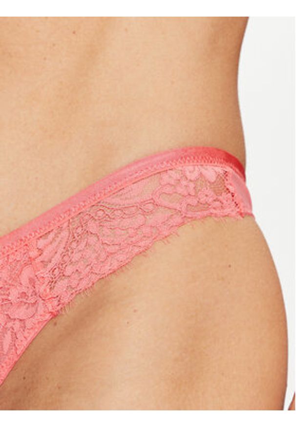 Hunkemöller Stringi Arabella 204672 Koralowy. Kolor: pomarańczowy. Materiał: syntetyk