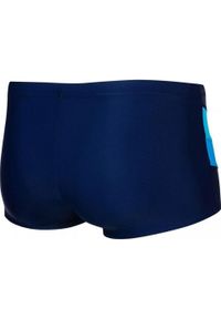 Aqua Speed - Męskie Spodenki Kąpielowe Aron. Kolor: niebieski. Styl: sportowy