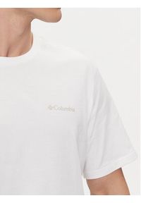 columbia - Columbia T-Shirt Explorers Canyon™ 2036451 Biały Regular Fit. Kolor: biały. Materiał: bawełna #5