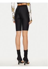 Versace Jeans Couture Legginsy 78HAC1A6 J0128 Czarny Slim Fit. Kolor: czarny. Materiał: syntetyk #5