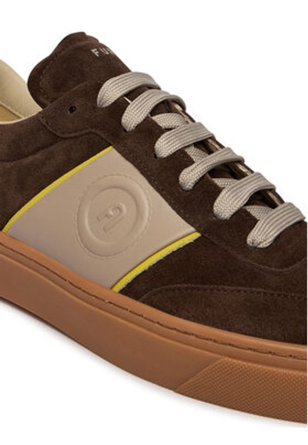 Furla Sneakersy Enjoy Lace-Up YK58ENJ BX4394 3388S Kolorowy. Materiał: skóra. Wzór: kolorowy