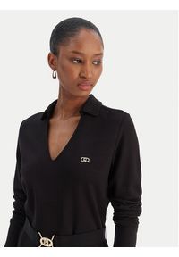 Liu Jo Sukienka codzienna TF5224 JS182 Czarny Regular Fit. Okazja: na co dzień. Kolor: czarny. Materiał: syntetyk. Typ sukienki: proste. Styl: casual #4