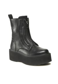 Jenny Fairy Trzewiki WS101-06 Czarny. Kolor: czarny. Materiał: skóra #1