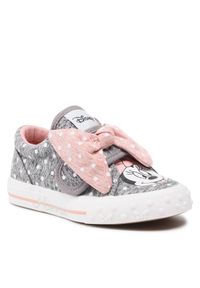 Tenisówki Minnie Mouse. Kolor: szary. Wzór: motyw z bajki